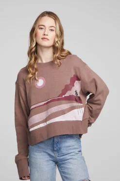 Women Chaser Brand Abstract Beach Pullover