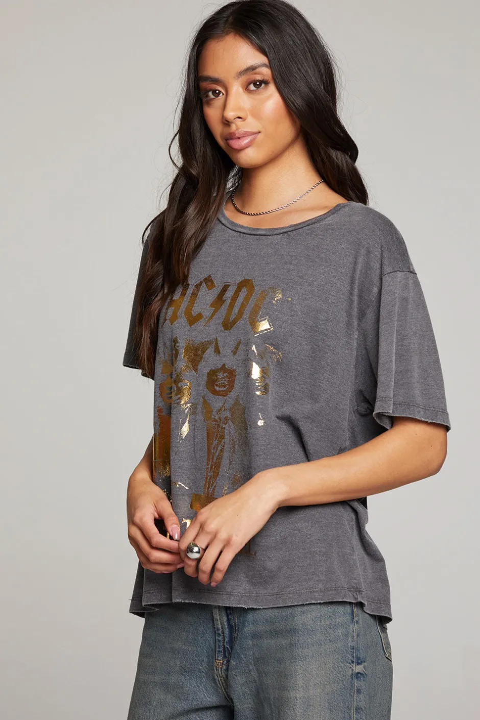 Women Chaser Brand AC/DC Highway To Hell Tee
