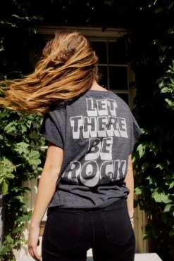 Women Chaser Brand AC/DC Let There Be Rock Tee
