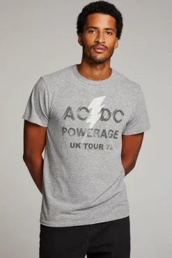Women Chaser Brand AC/DC UK Tour Mens Tee