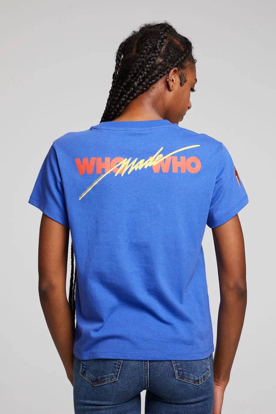 Women Chaser Brand AC/DC Who Made Who Tee