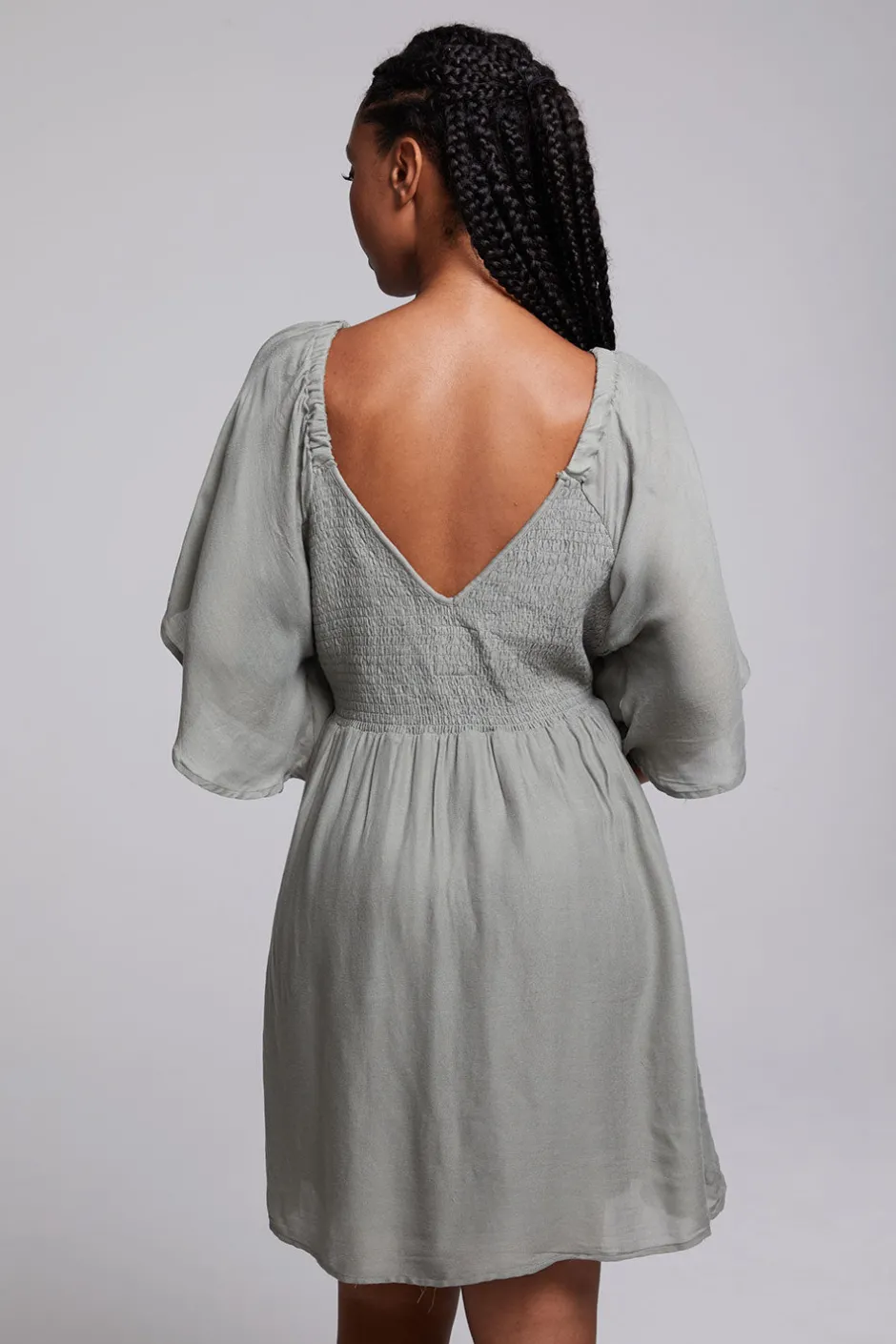 Women Chaser Brand Adele Sage Mini Dress