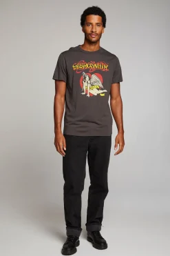 Women Chaser Brand Aerosmith Angel Mens Tee