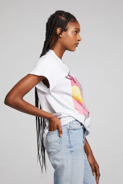 Women Chaser Brand Aerosmith Just Push Play Tee