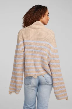 Women Chaser Brand Aimee Fairfax Stripe Pullover