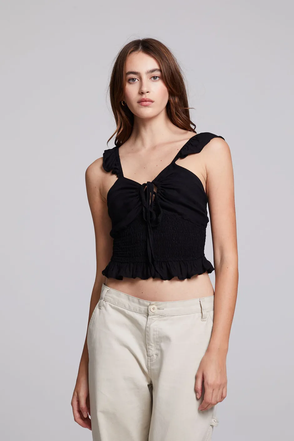 Women Chaser Brand Alessia Black Blouse