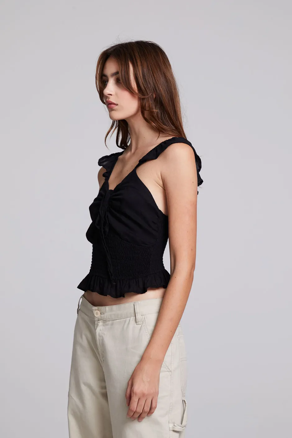 Women Chaser Brand Alessia Black Blouse