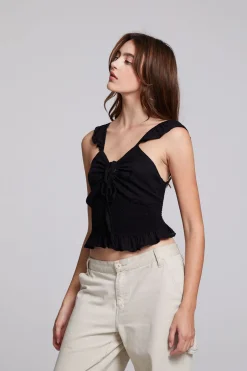 Women Chaser Brand Alessia Black Blouse