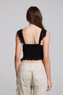 Women Chaser Brand Alessia Black Blouse