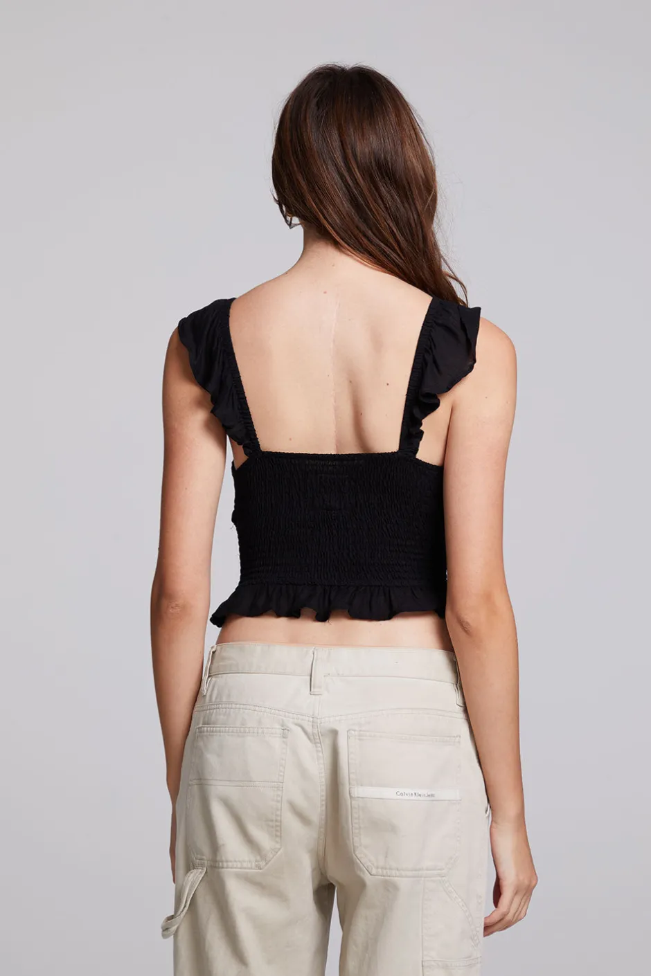 Women Chaser Brand Alessia Black Blouse