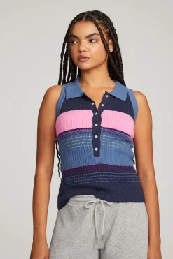 Women Chaser Brand Alice Venice Stripe Tank