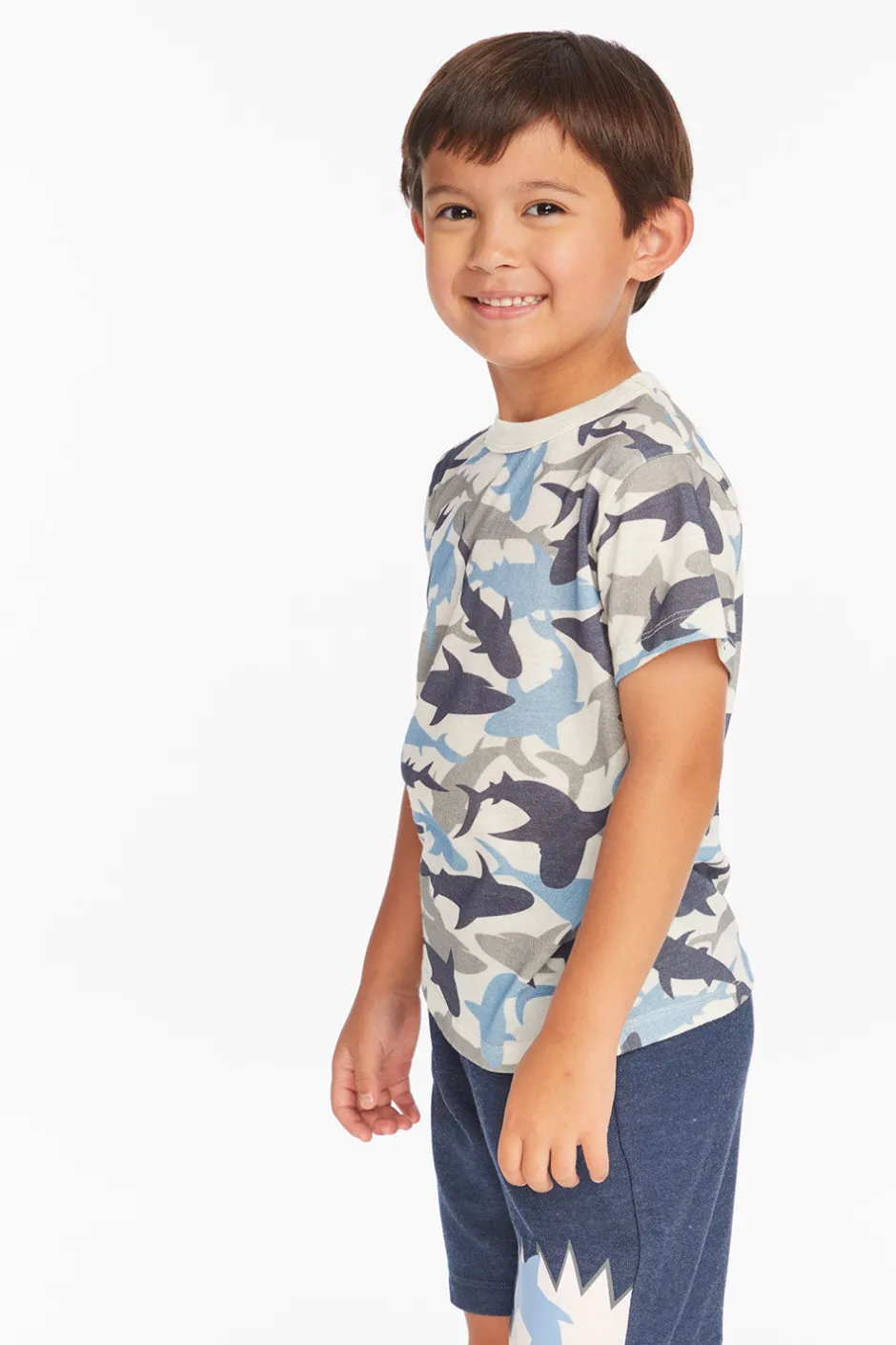 Kids/BOY Chaser Brand All Over Camo Shark Boys Tee