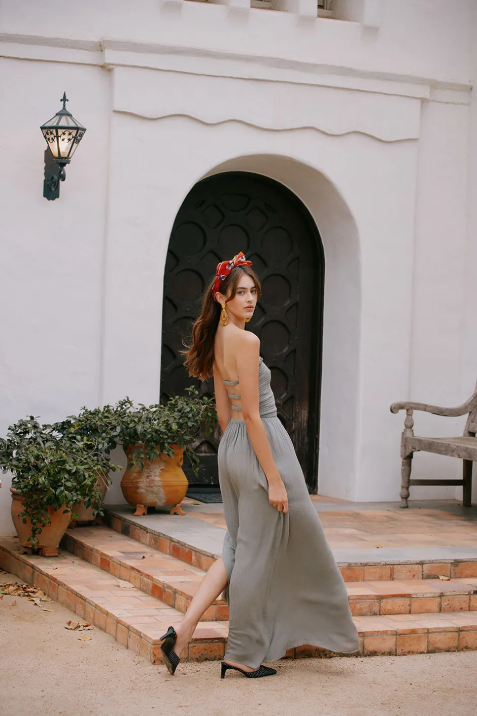 Women Chaser Brand Anita Sage Maxi Dress