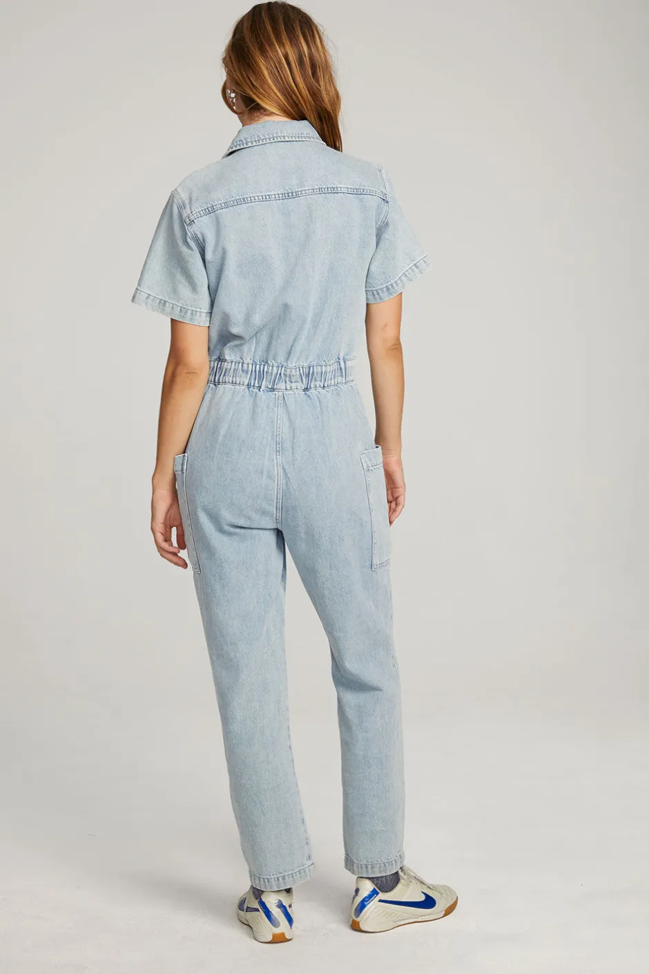 Women Chaser Brand Ashland Classic Blue Jumpsuit