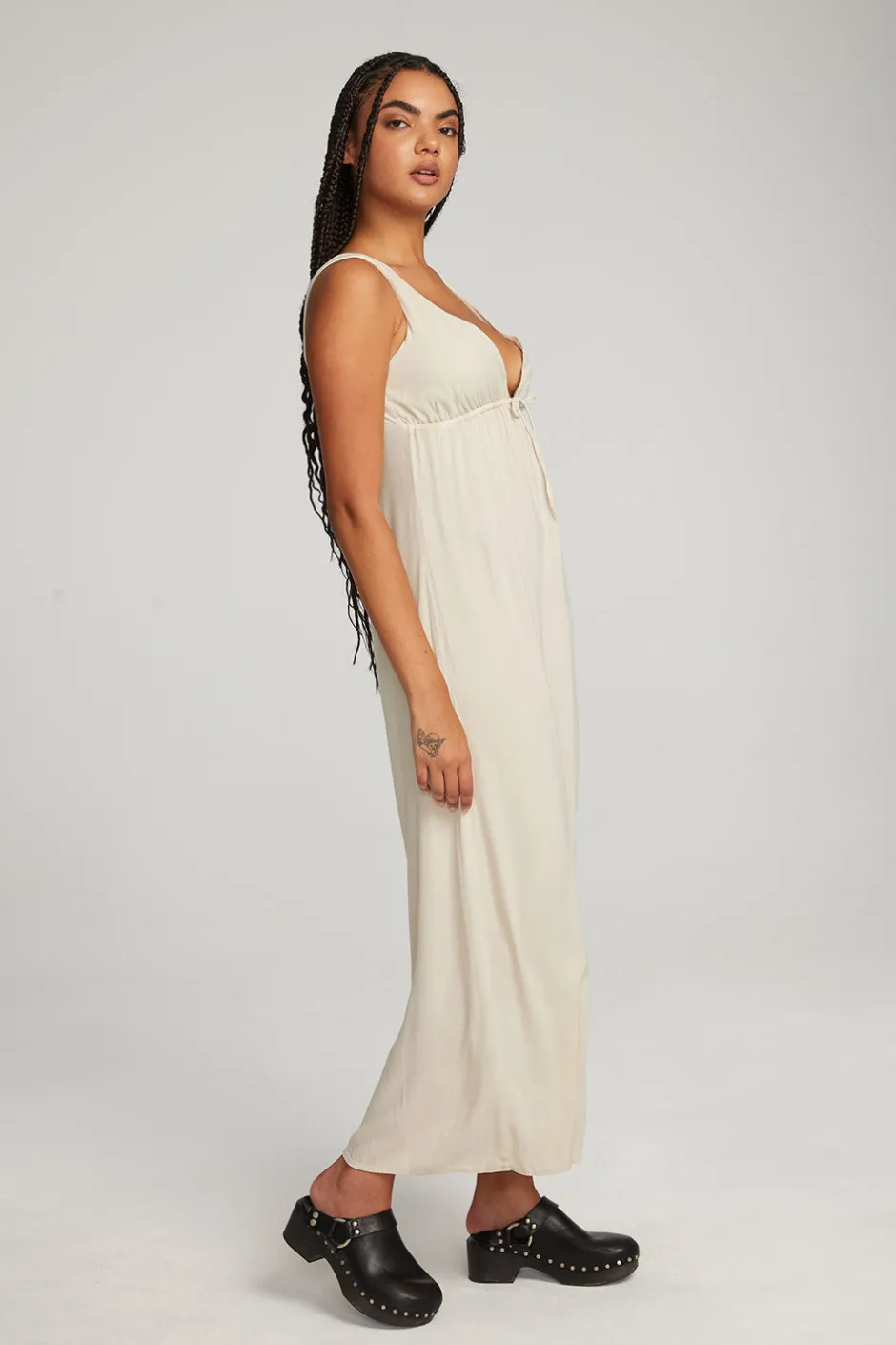 Women Chaser Brand Aubrey White Bark Dress