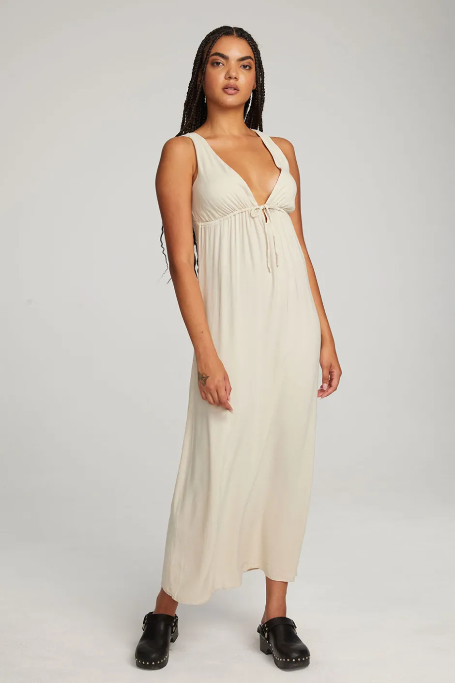 Women Chaser Brand Aubrey White Bark Dress