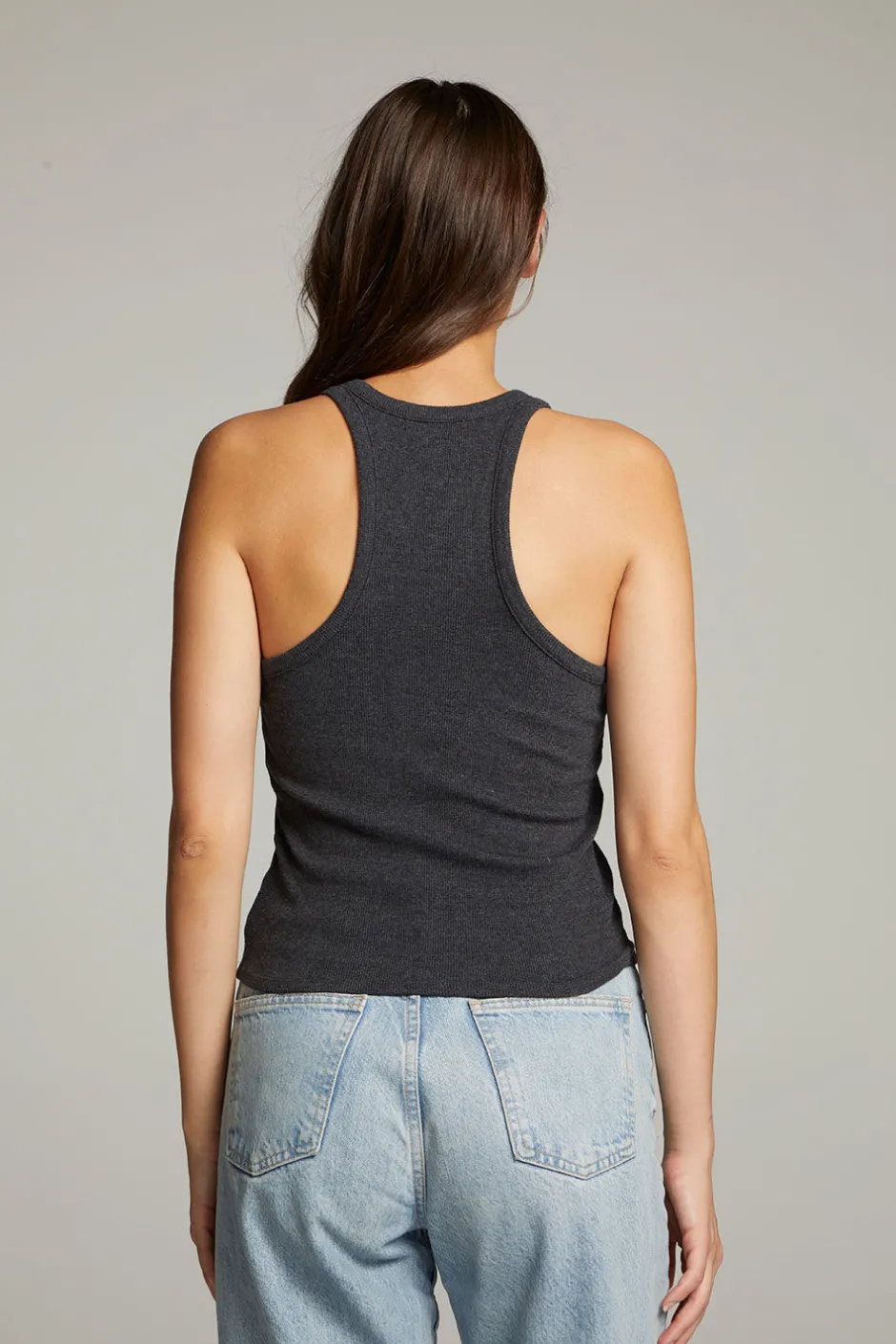 Women Chaser Brand August Black Tank Top