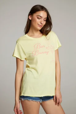 Women Chaser Brand Bar Bunny Tee