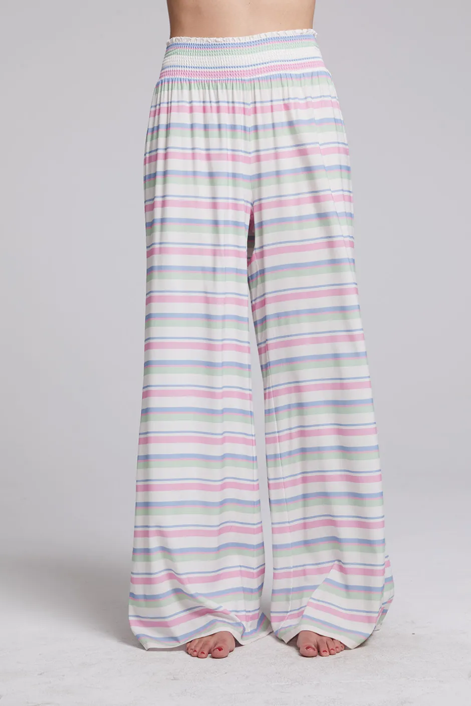 Women Chaser Brand Bari Positano Stripe Trouser