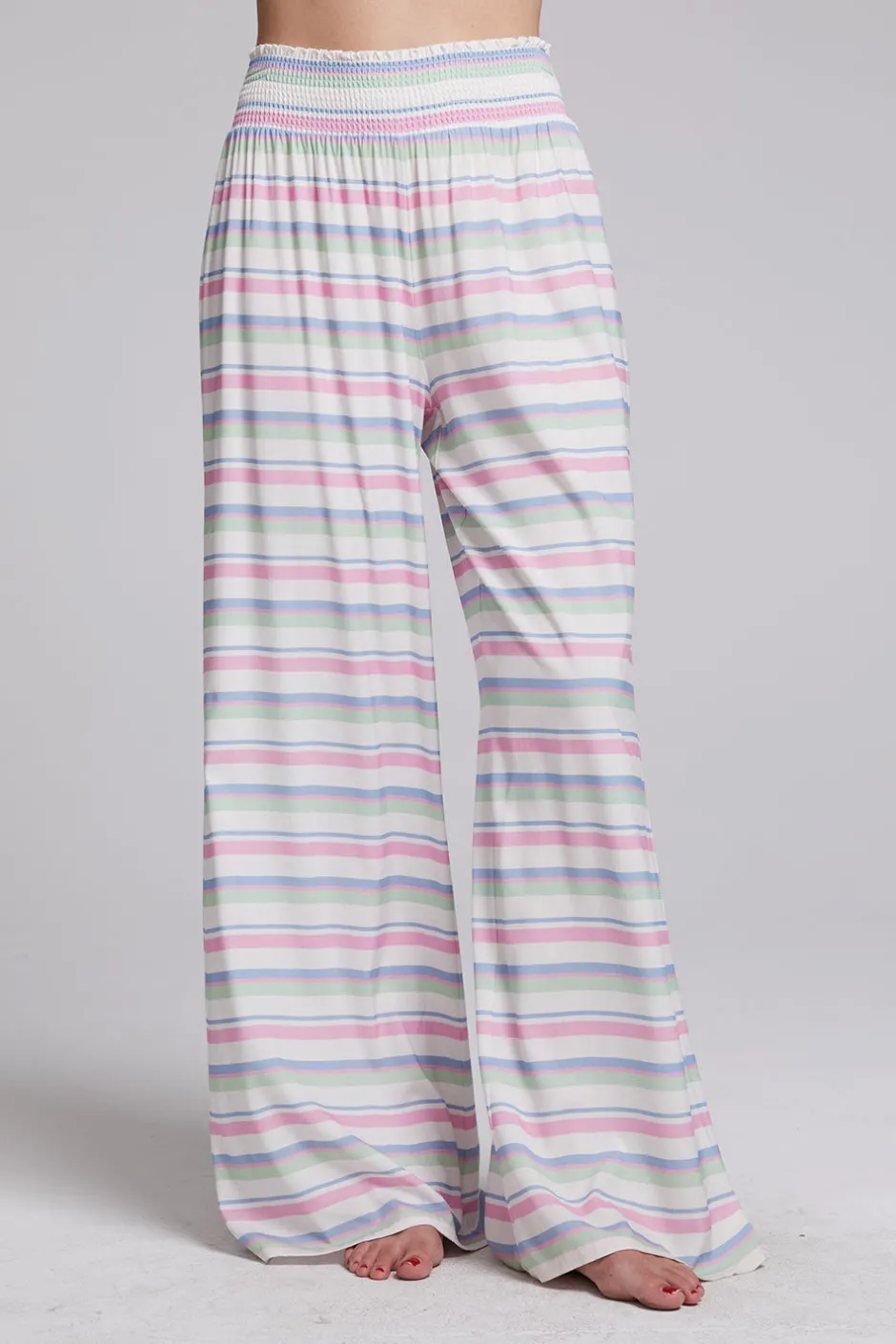 Women Chaser Brand Bari Positano Stripe Trouser