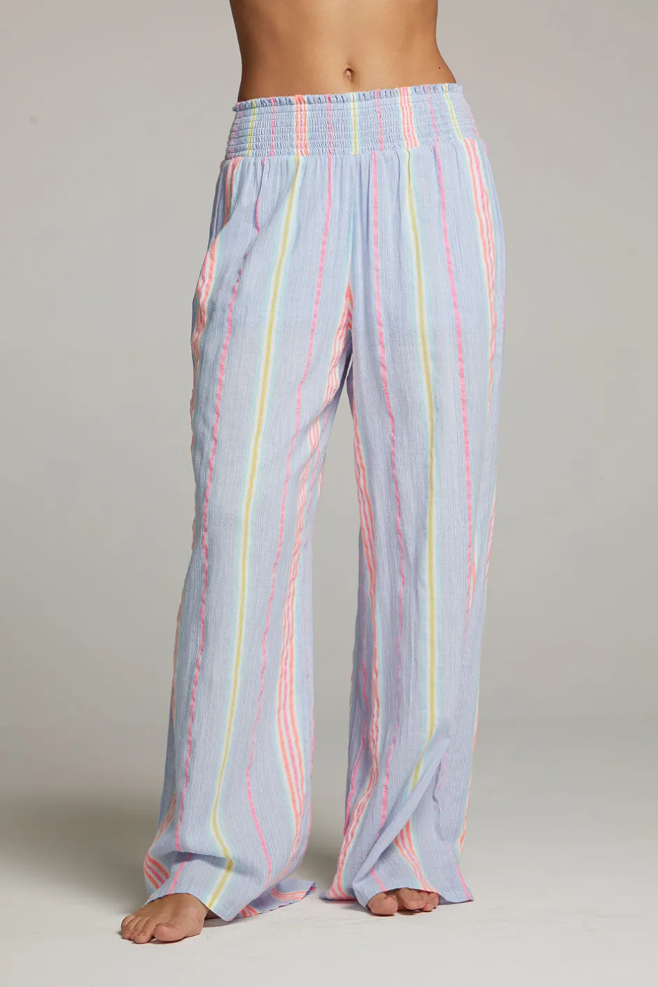 Women Chaser Brand Bari South West Beach Stripe Trouser