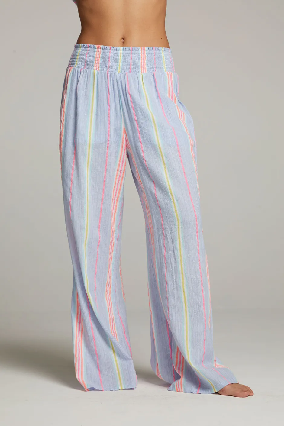Women Chaser Brand Bari South West Beach Stripe Trouser