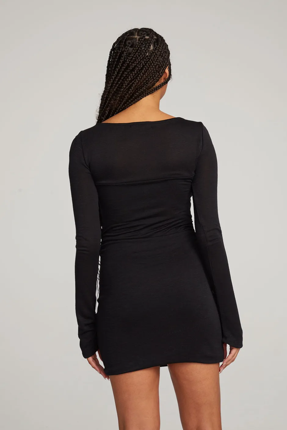 Women Chaser Brand Bay Licorice Mini Dress