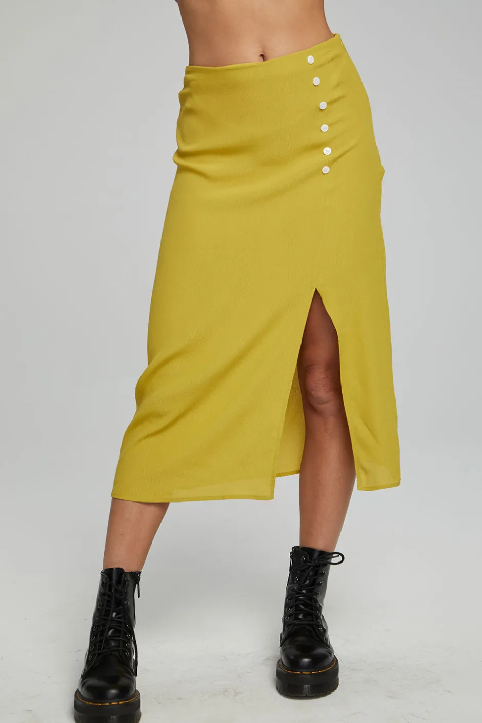 Women Chaser Brand Belle Midi Skirt - Kiwi