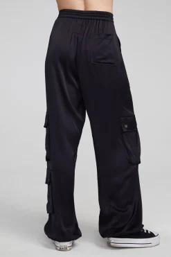 Women Chaser Brand Billyy Shadow Black Trousers