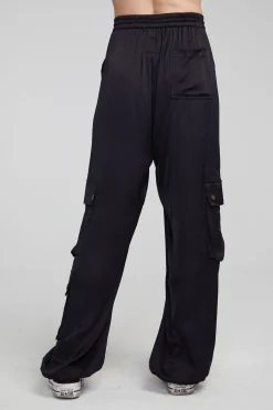 Women Chaser Brand Billyy Shadow Black Trousers