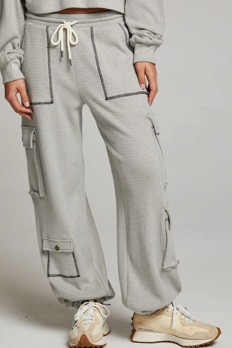 Women Chaser Brand Bily Heather Grey Jogger