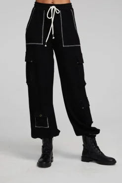 Women Chaser Brand Bily Shadow Black Jogger