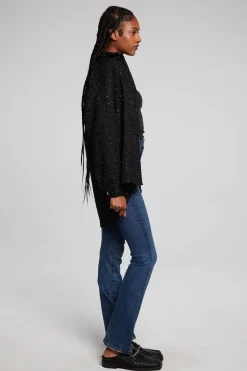 Women Chaser Brand Blake Licorice Button Down