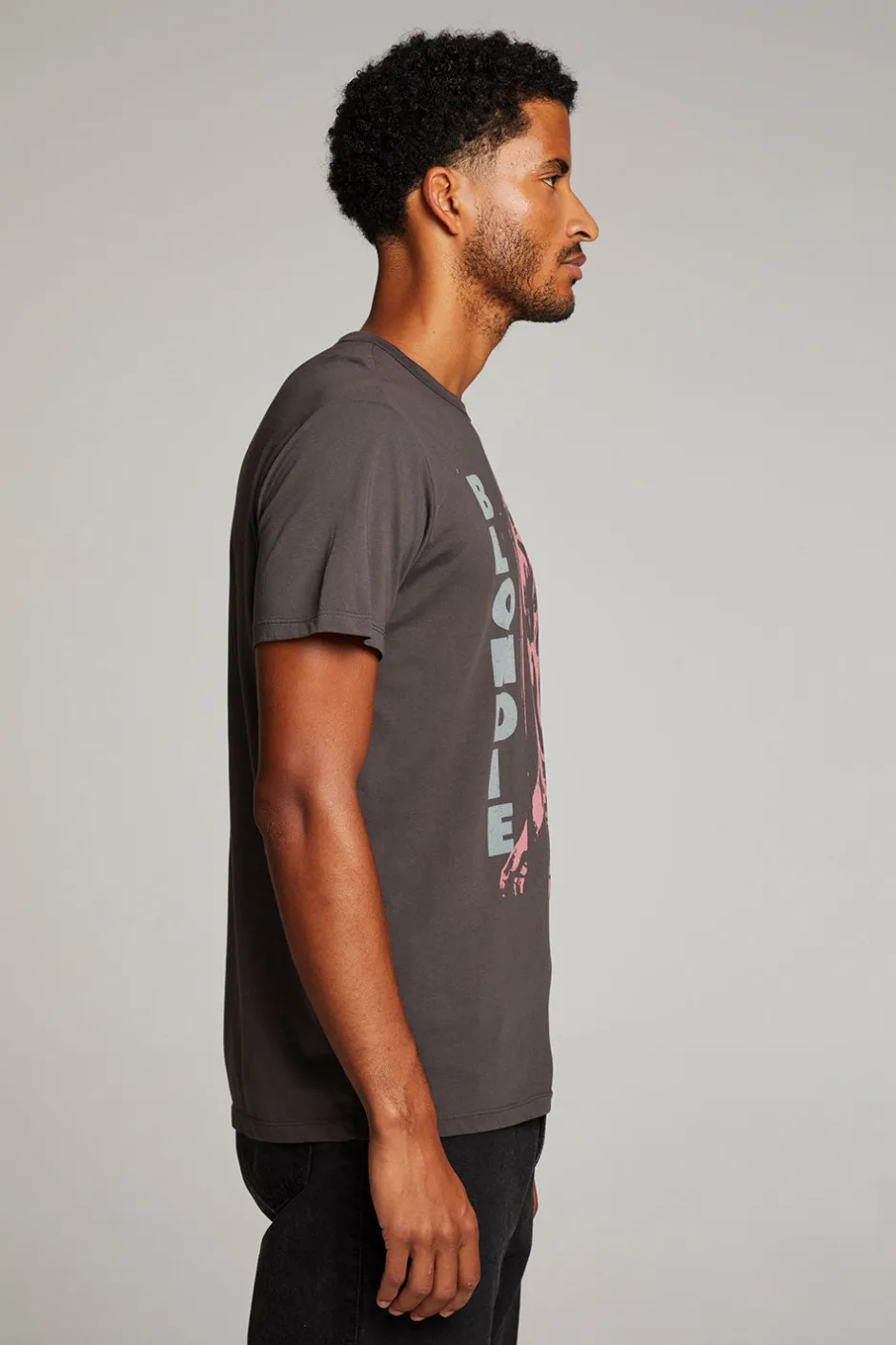 Women Chaser Brand Blondie Live On Stage Mens Tee