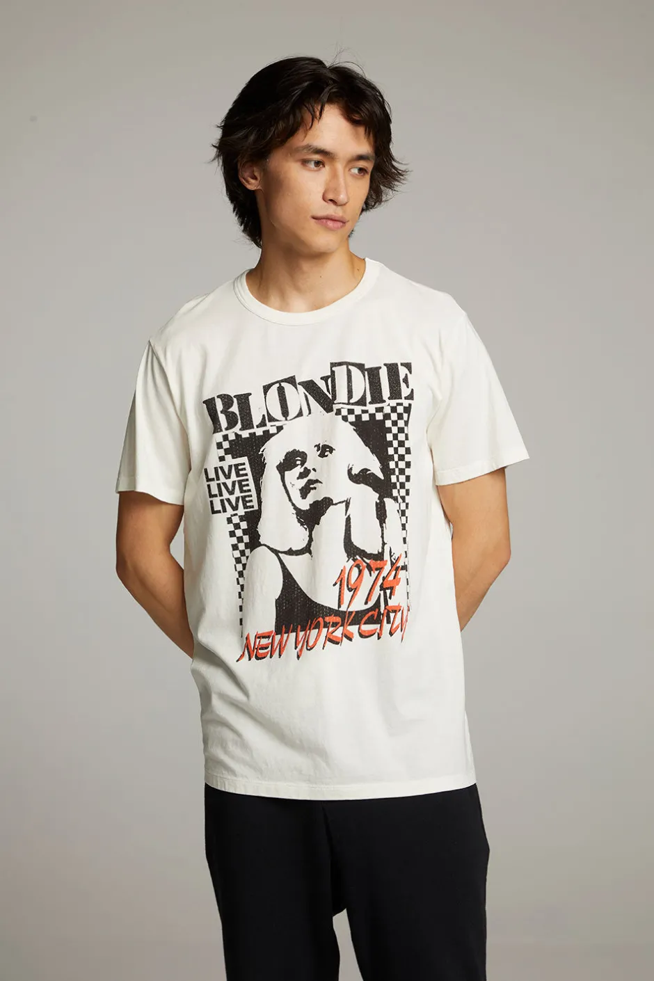 Women Chaser Brand Blondie New York City 1974 Crew Neck Tee