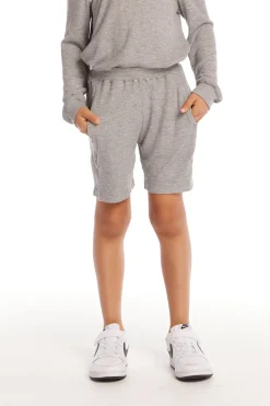 Kids/BOY Chaser Brand Boat Day Heather Grey Boys Shorts