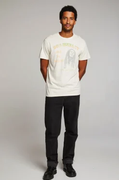 Women Chaser Brand Bob Marley On Stage Mens Tee