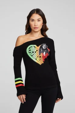 Women Chaser Brand Bob Marley One Love Long Sleeve