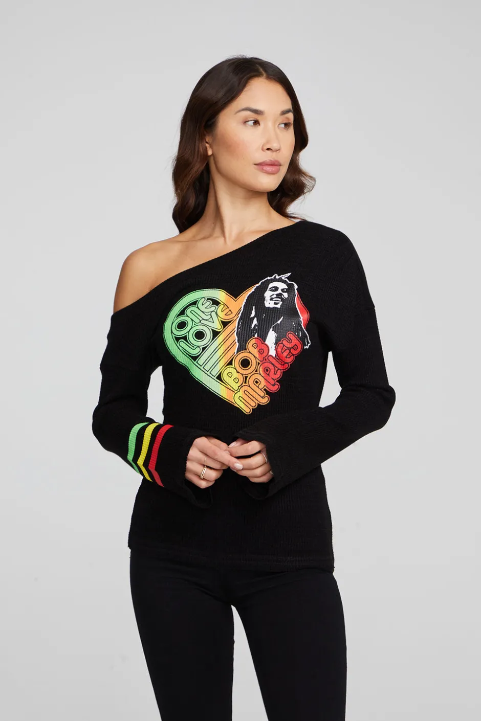 Women Chaser Brand Bob Marley One Love Long Sleeve