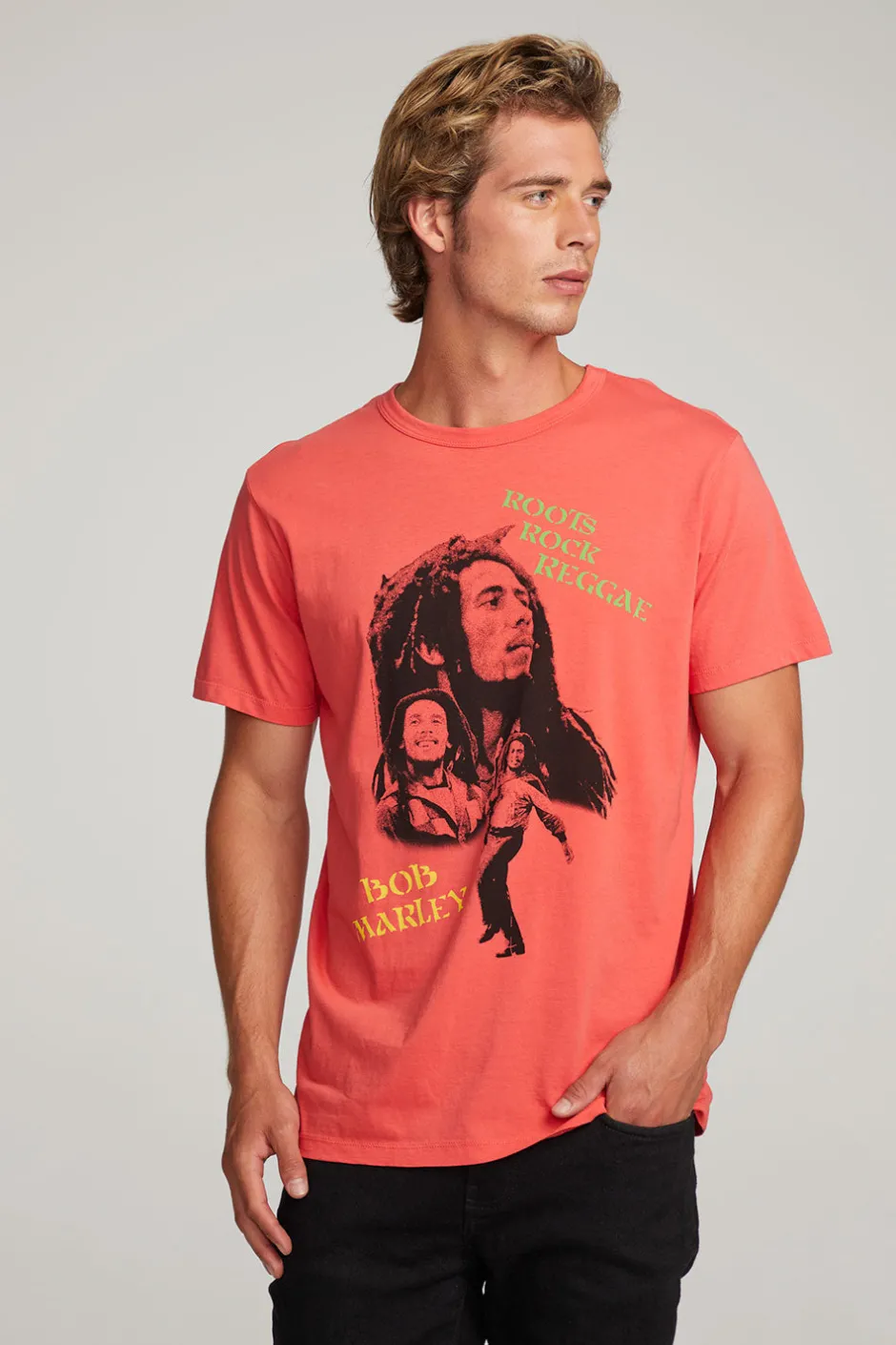 Women Chaser Brand Bob Marley Roots Rock Reggae Mens Tee
