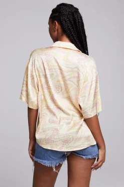 Women Chaser Brand Bocelli Vanilla Button Down