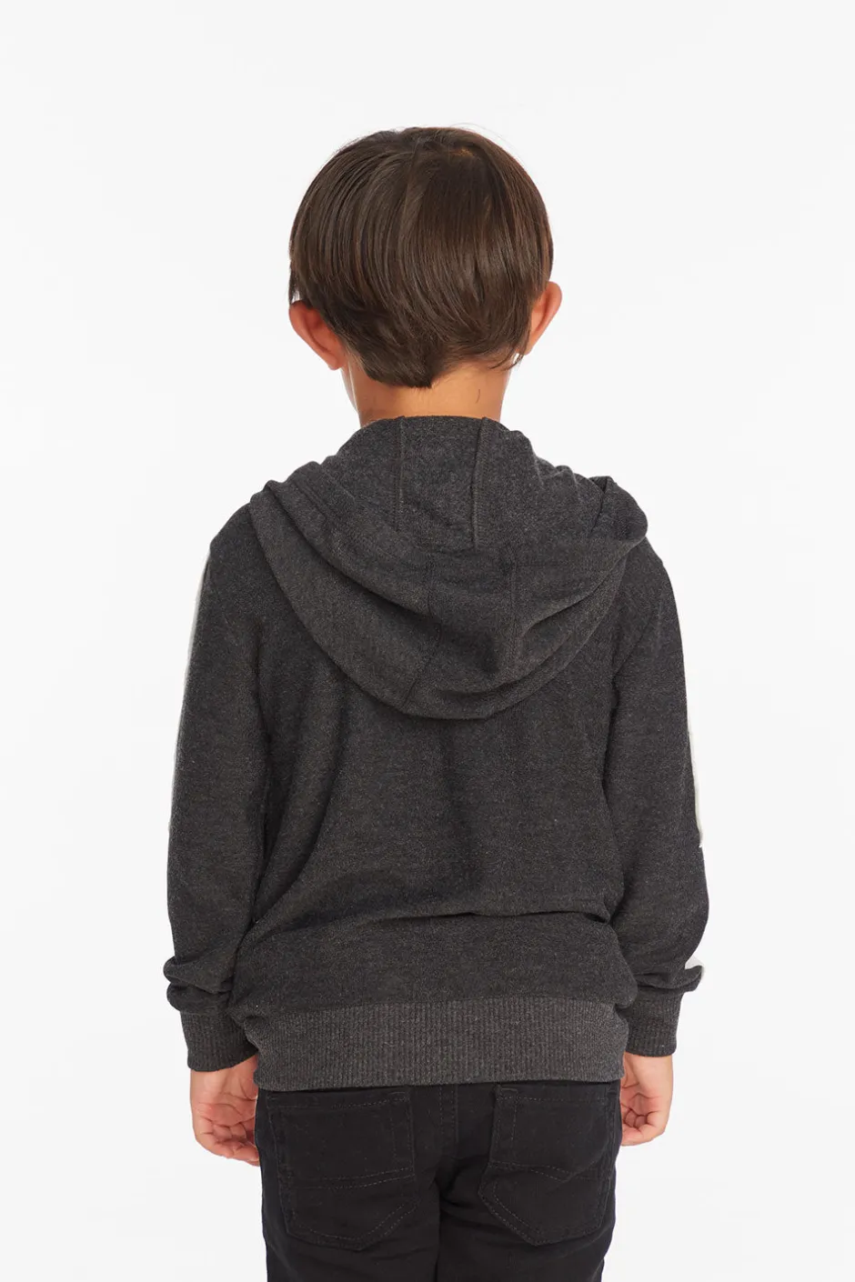 Kids/BOY Chaser Brand Bolt Licorice Long Sleeve Zip Up Hoodie
