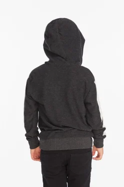 Kids/BOY Chaser Brand Bolt Licorice Long Sleeve Zip Up Hoodie