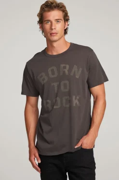 Chaser Brand Born To Rock Mens Tee