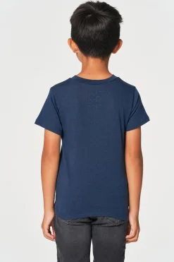Kids/BOY Chaser Brand Boys Bella Jersey Short Sleeve Henley With Cocount Buttons