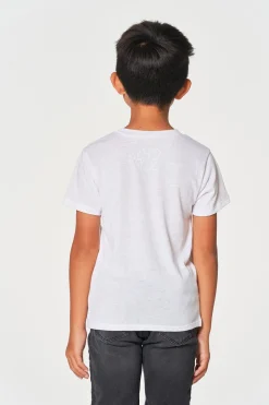 Kids/BOY Chaser Brand Boys Bella Jersey Short Sleeve Henley With Cocount Buttons