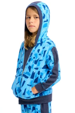Kids/BOY Chaser Brand Boys Camo Zip Up Hoodie