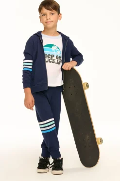 Kids/BOY Chaser Brand Boy's Coastin' Stripe Joggers