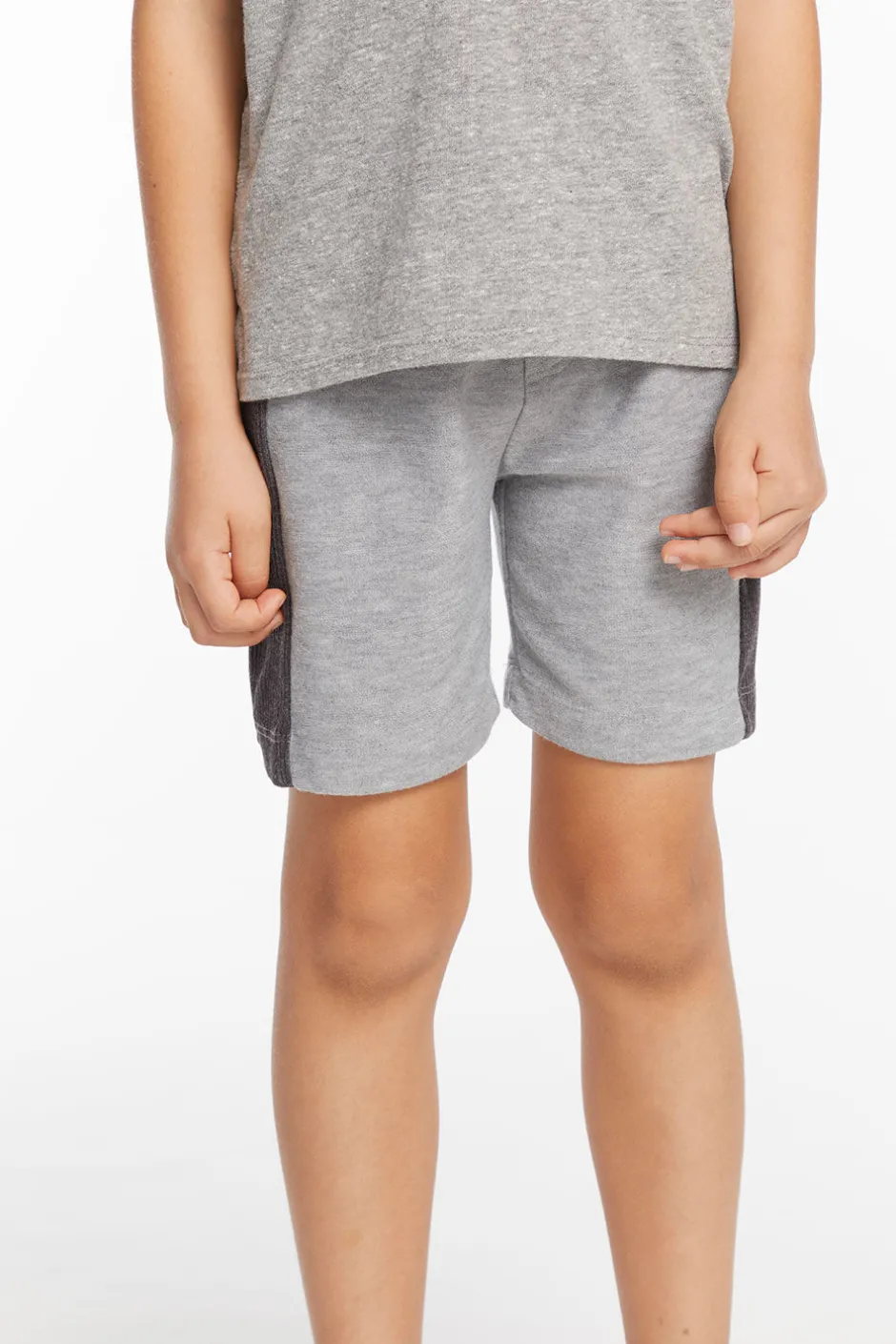 Kids/BOY Chaser Brand Boys Cozy Knit Rib Panel Shorts