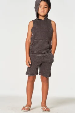 Kids/BOY Chaser Brand Boys Linen French Terry Sleeveless Muscle Pullover Hoodie